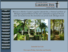 Tablet Screenshot of lakesideinns.com